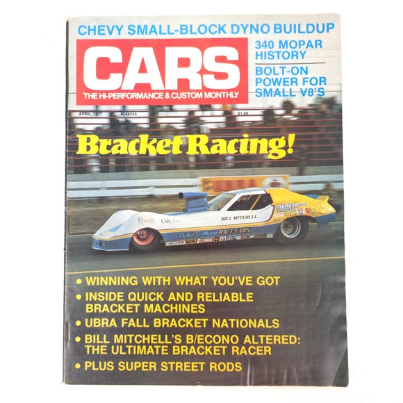 1970s CARS Magazine Lot 3 issues Hot Rod Racing Garage Art Vintage‎ NASCAR Promo - Picture 4 of 7